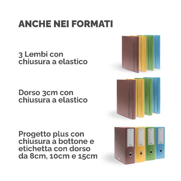 Scatola progetto Plus HOLOS - 25 x 35 cm - dorso 8 cm - marrone - Fellowes