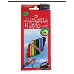Matite colorate Eco triangolari - diametro mina 3 …