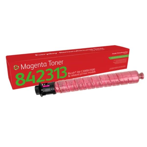 Toner rigenerato Everyday™ di Magenta compatibile con Ricoh 842313, Capacità standard, 10500 pagine, Magenta, 1 pz