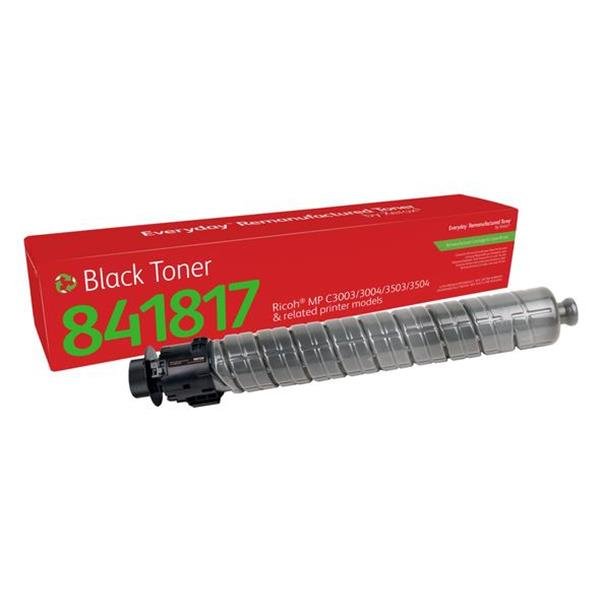 Toner rigenerato Everyday™ di Nero compatibile con Ricoh 841817, Capacità standard, 29500 pagine, Nero, 1 pz