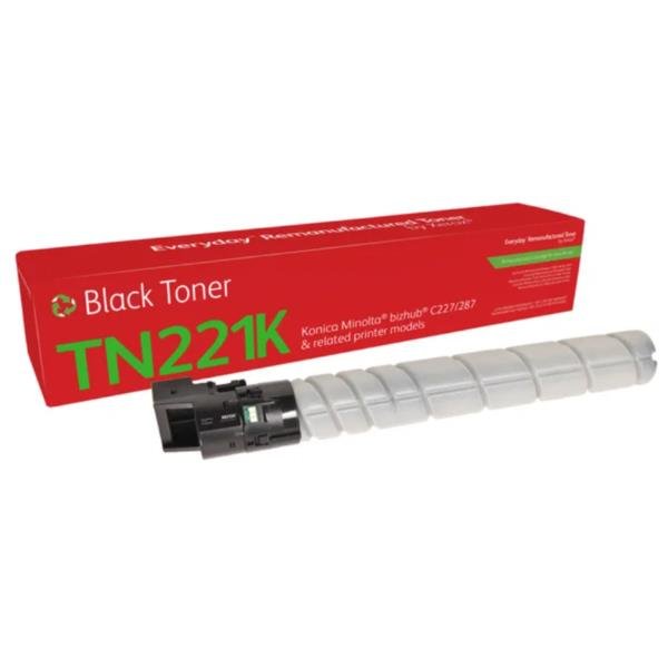 Toner rigenerato Everyday™ di Nero compatibile con Konica Minolta A8K3130 (A8K3130), Capacità standard, 24000 pagine, Nero, 1 pz