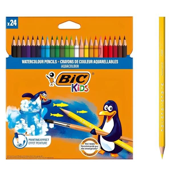 BIC KIDS MATITE ACQUERELLABILI