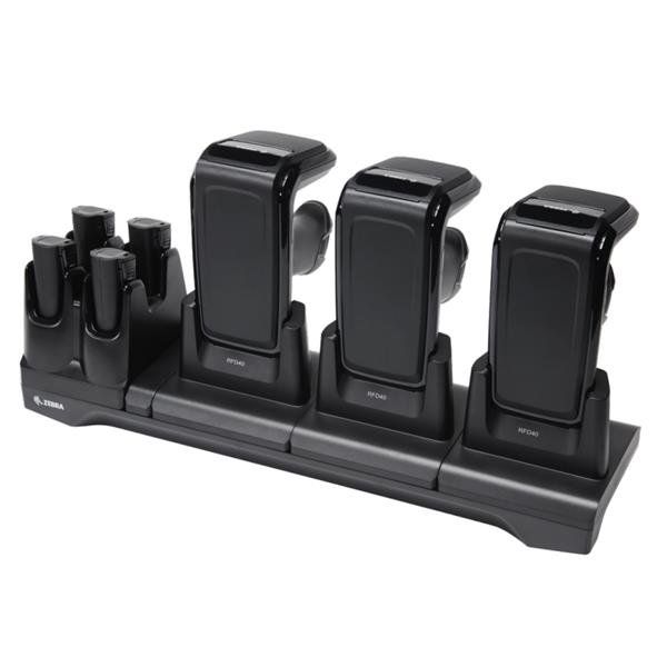 ZEBRA CRADLE RFD40 3 DEV 4 SLOT TOASTER