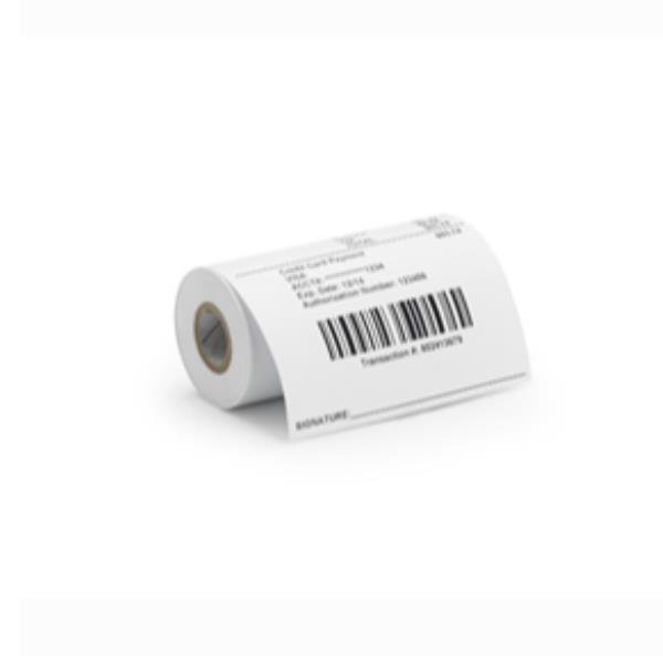 Zebra Z-Select 2000D - 60 micron - Rotolo (8 cm x 250 m) 12 rotoli carta per ricevute - per Zebra TTP 2010, TTP 2020, TTP 2030