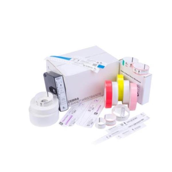 ZEBRA Z-BAND ULTRA SOFT WRISTBAND KIT