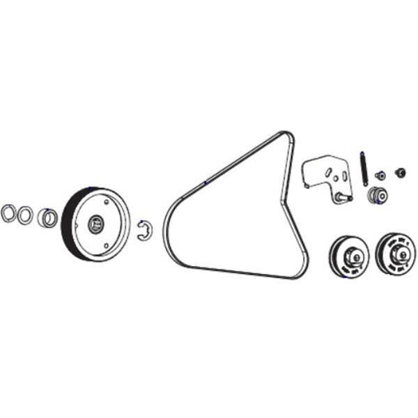 ZEBRA KIT REWI DRIVE SYSTEM (INCL.PULLEYS