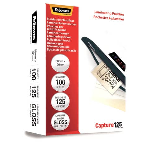 Pouches Capture125 - 60x90 mm - 2x125 micron …