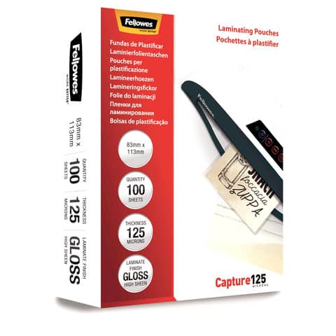 Pouches Capture125 - 83x113 mm - 2x125 micron …