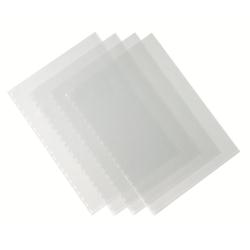 Copertine Clear - A4 - 180 micron - PVC - neutro trasparente - Fellowes - scatola 100 pezzi
