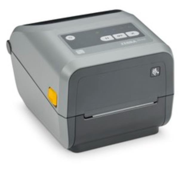 Zebra ZD421t - Stampante per etichette - trasferimento termico - Rotolo (11,2 cm) - 300 dpi - fino a 102 mm/sec - USB 2.0, host USB, Wi-Fi(ac), Bluetooth 4.1 - grigio