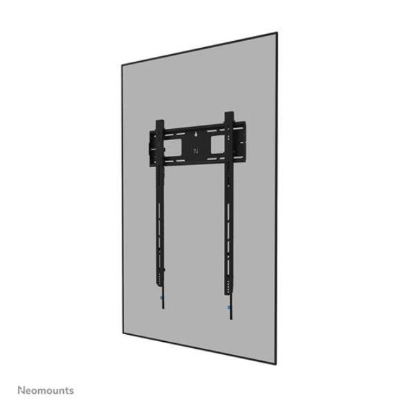 Neomounts LEVEL-750 - Kit montaggio - per TV - heavy-duty - bloccabile - acciaio - nero - dimensione schermo: 50"-98" - installabile a parete