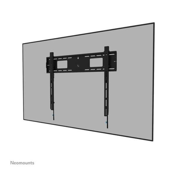 Neomounts LEVEL-750 - Kit montaggio - per TV - heavy-duty - bloccabile - acciaio - nero - dimensione schermo: 43"-98" - installabile a parete
