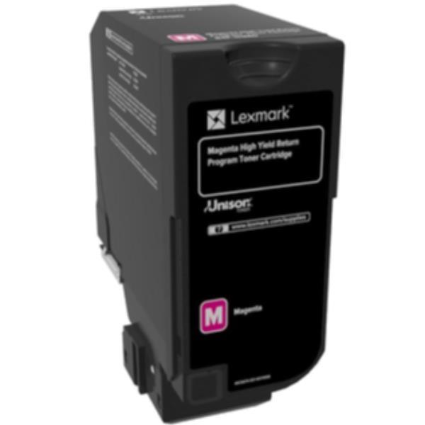 Lexmark - Toner - Magenta - 84C2HM0 - return program - 16.000 pag