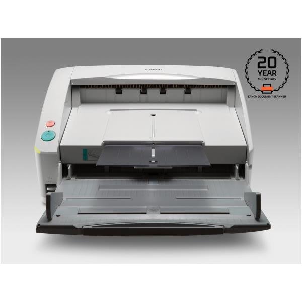 Canon imageFORMULA DR-6030C - Scanner documenti - CMOS/CIS - Duplex - 300 x 432 mm - 600 dpi x 600 dpi - fino a 80 ppm (mono) / fino a 80 ppm (colore) - ADF (Alimentatore automatico documenti) (100 fogli) - fino a 10000 scansioni al giorno - USB 2.0, SCSI