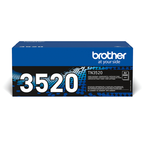 Brother - Toner - Nero - TN3520 - 20.000 pag