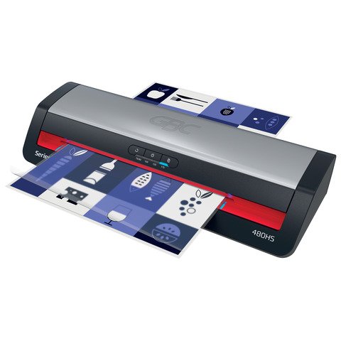 GBC 480 HS HOME OFFICE A3 PLASTIFICATRICE A CALDO PRONTA IN 2 MINUTI SPEGNIMENTO AUTOMATICO NERO