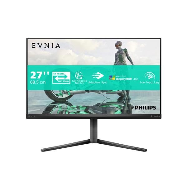 Philips Evnia 3000 27M2N3800A/00, 68,6 cm (27?), 3840 x 2160 Pixel, 4K Ultra HD, LCD, 1 ms, Grigio