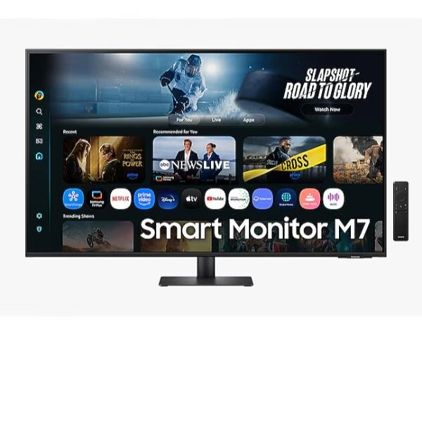 Samsung Smart Monitor - M70F da 43? UHD, 109,2 cm (43?), 3840 x 2160 Pixel, 4K Ultra HD, LCD, 4 ms, Nero