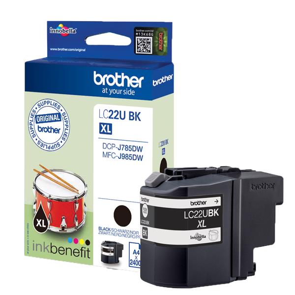 Brother - Cartuccia - Nero - LC22UBK - …