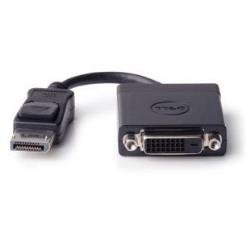 Dell Kit - Adattatore video - DisplayPort a DVI (Single Link) - per Latitude E7240; OptiPlex 30XX, 50XX, 5480, 70XX, 74XX, 77XX; Precision 34XX, 3640; XPS 15