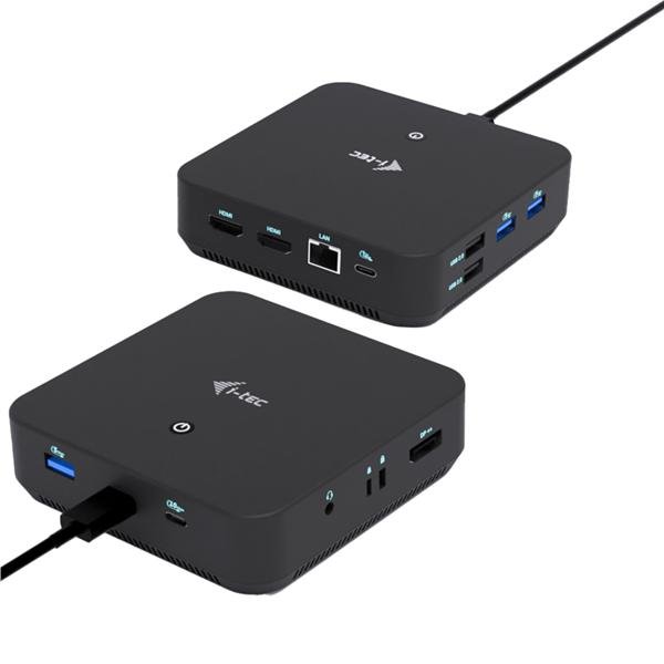 i-tec USB-C DP Dual HDMI Docking Station with …