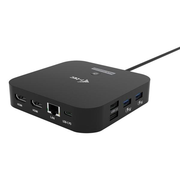 i-tec USB-C Dual HDMI Docking Station with Power …