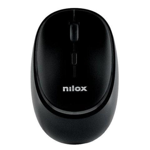 Nilox NXMDWS102, Ottico, Bluetooth, 1600 DPI, Nero