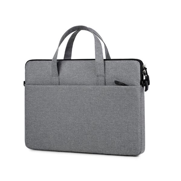 NILOX TECH BORSA PER NOTEBOOK DA 15.6" IN POLIESTERE 2 SCOMPARTI CON TASCA E TRACOLLA GRIGIO