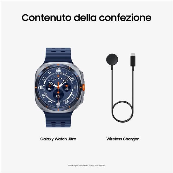 Samsung Galaxy Watch Ultra 2025 (Titanium Blue, LTE, …