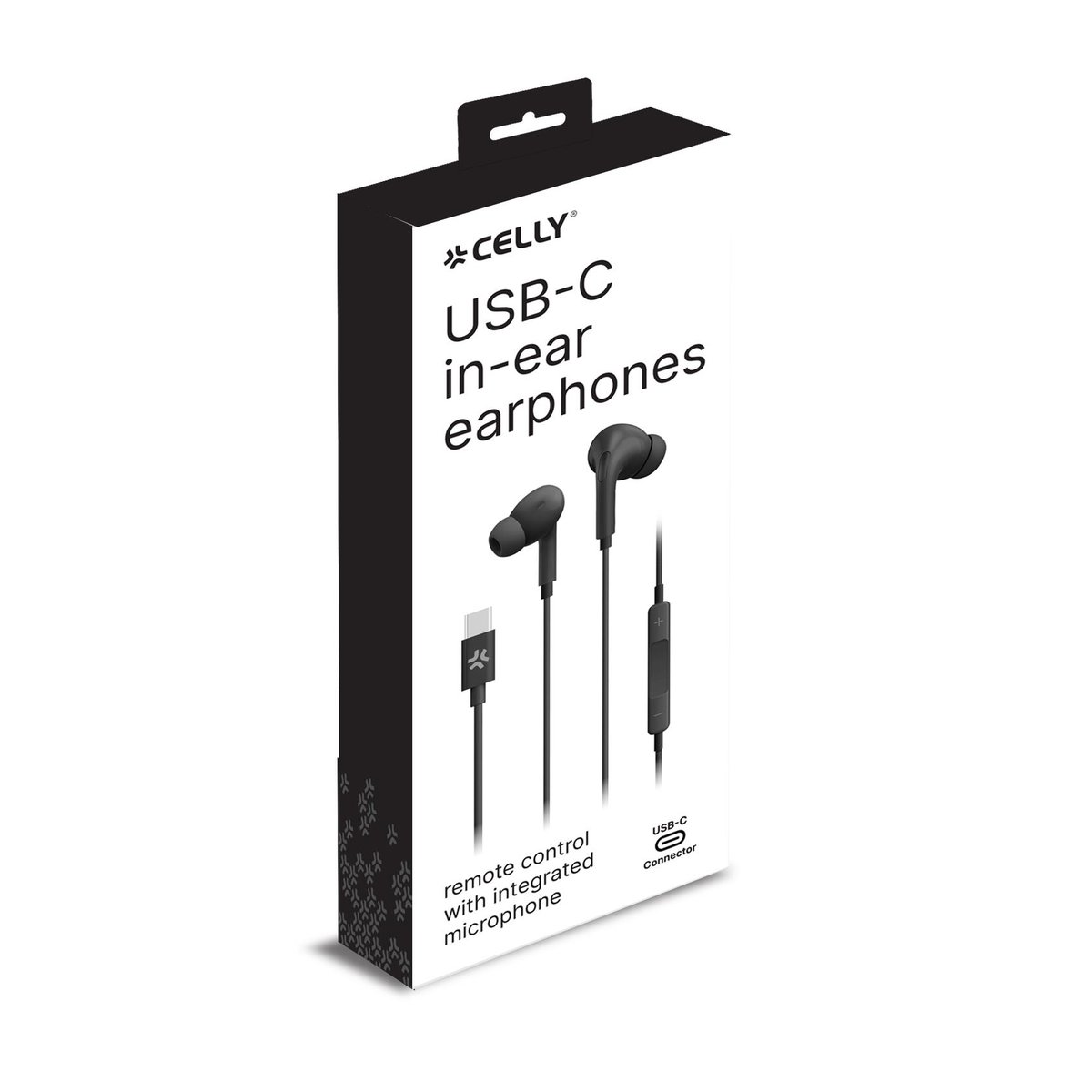 =>>IN EAR STEREO EARPHONES USB-C BK