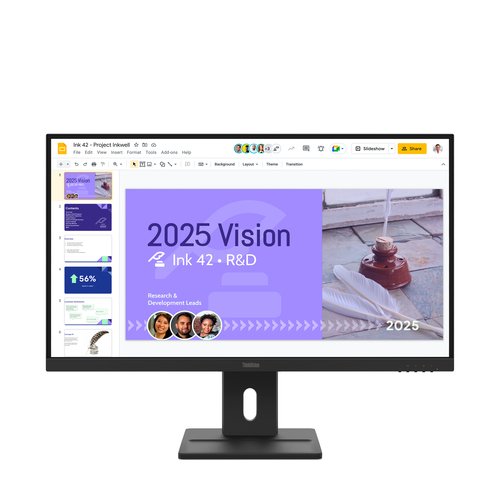 Lenovo ThinkVision E27Q-40, 68,6 cm (27?), 2560 x 1440 Pixel, Quad HD, LCD, 6 ms, Nero