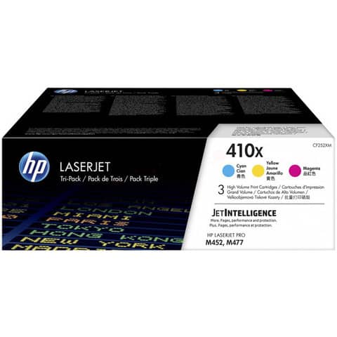 Hp - Confezione 3 Toner originale - 410X …
