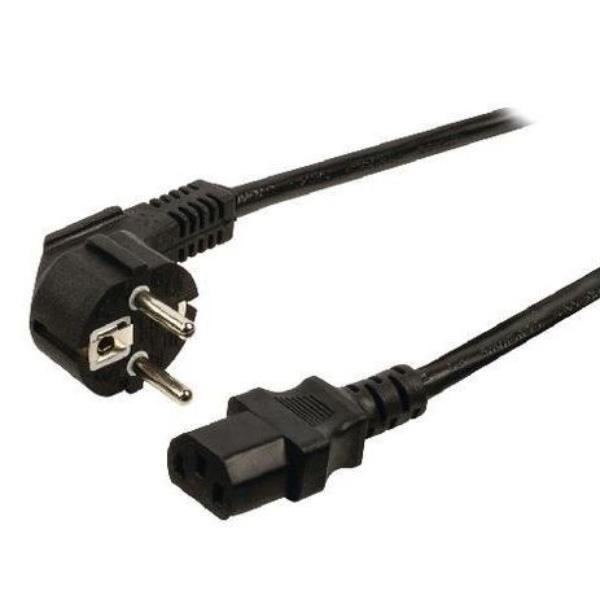 DACOM CAVO POWER CORD SCHUKO/F NERO 0 5MT