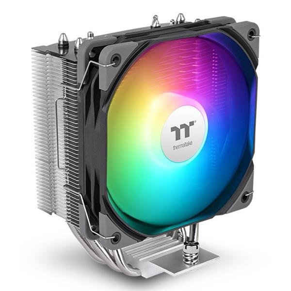 THERMALTAKE UX400 ARGB AIR COOLER BLACK DISSIPATORE 120mm LGA 1700/1200/1156/1155/1151/1150 AMD AM4/AM3 /AM3/AM2 /AM2/FM2/FM1