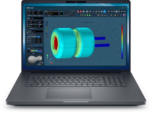 DELL Pro Max 18 Plus MB18250, Intel Core Ultra 9, 45,7 cm (18?), 2560 x 1600 Pixel, 32 GB, 1 TB, Windows 11 Pro
