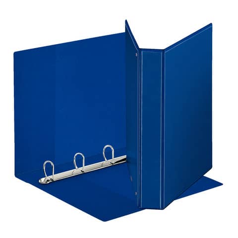 Raccoglitore personalizzabile Display - 22 x 30 cm - 4 anelli a D 30 mm - dorso 4,7 cm - blu - Esselte