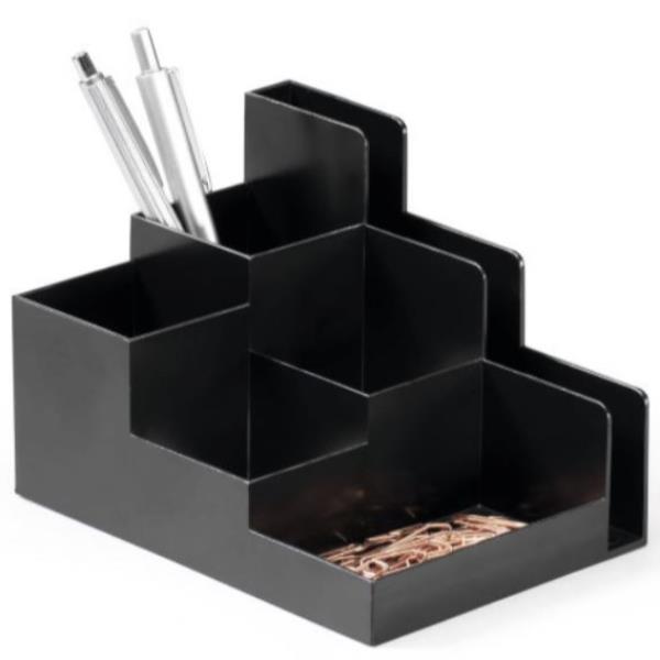 Portaoggetti da scrivania Optimo - 16,2 x 11,8 x 11 cm - nero - Durable