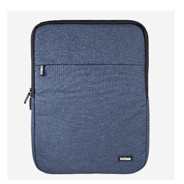 NILOX TECH BORSA A FONTINA PER NOTEBOOK DA 13.3" IN POLIESTERE 2 SCOMPARTI BLU