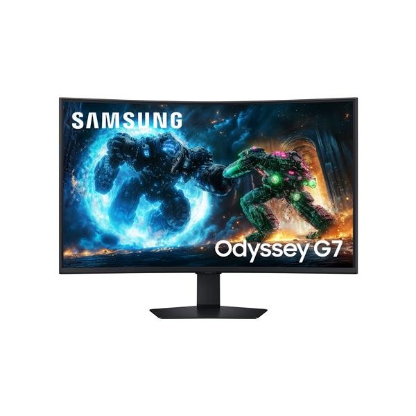 Samsung Monitor Gaming Odyssey G7 - G75F da 37? UHD Curvo, 94 cm (37?), 3840 x 2160 Pixel, 4K Ultra HD, LCD, 1 ms, Nero