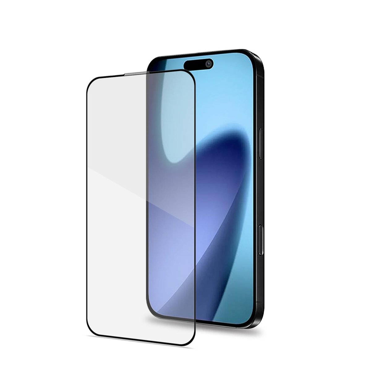 CELLY APPLE iPHONE AIR FULL GLASS PROTEGGI SCHERMO IN VETRO TEMPERATO 9H BORDO NERO