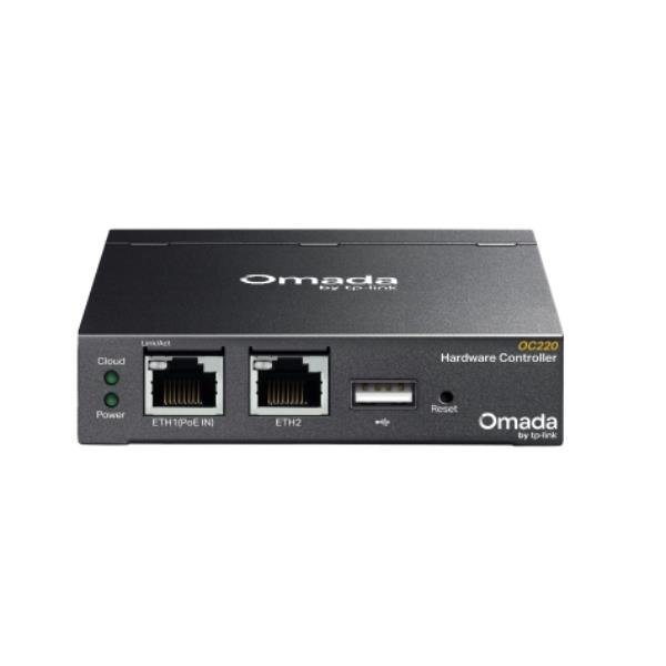 CONTROLLER HARDWARE CLOUD TP-LINK OC220 OMADA, 2P 10/100/1000,1P USB2.0 -1P MICRO USB - CONTR.FINO 100 DISP.EAP+20 OMADA SWITCH