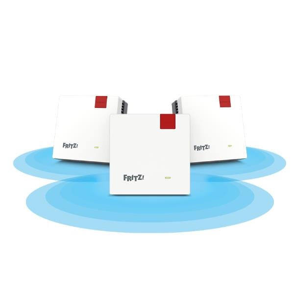 FRITZ! FRITZ MESH SET 1600 3-PACK SISTEMA MESH WI-FI 6 DUAL BAND 2.4/5GHz DA INTERNO 3 Pz.