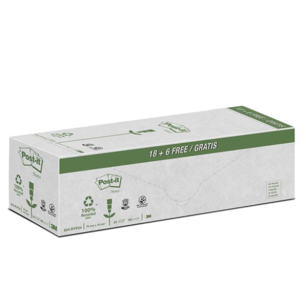 Blocco Post-it - 654-RYP24 - 76 x 76 …