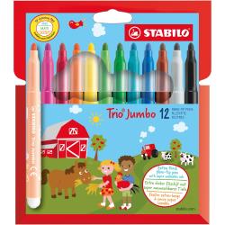 Pennarelli Trio Jumbo - punta 3,0 mm - …