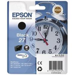Epson - Cartuccia ink - 27 - Nero - C13T27014012 - 6,2ml