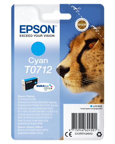 Epson - Cartuccia ink - Ciano - T0712 …