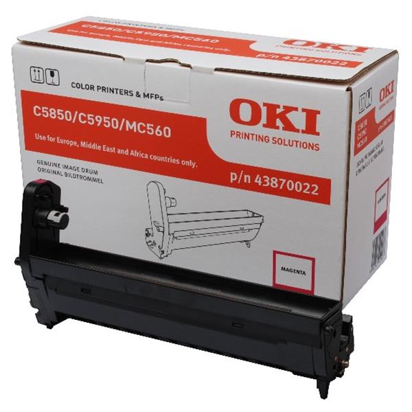 Oki - Tamburo - Magenta - C5850/5950 - 43870022 - 20.000 pag