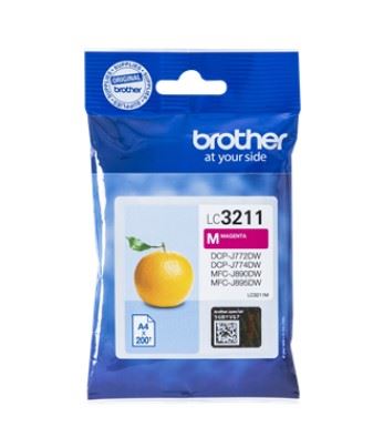 Brother - Cartuccia - Magenta - LC3211M - 200 pag