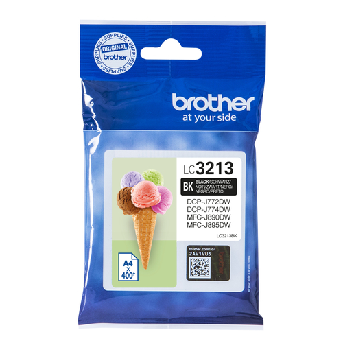 Brother - Cartuccia - Nero - LC3213BK - …
