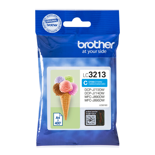 Brother - Cartuccia - Ciano - LC3213C - 400 pag